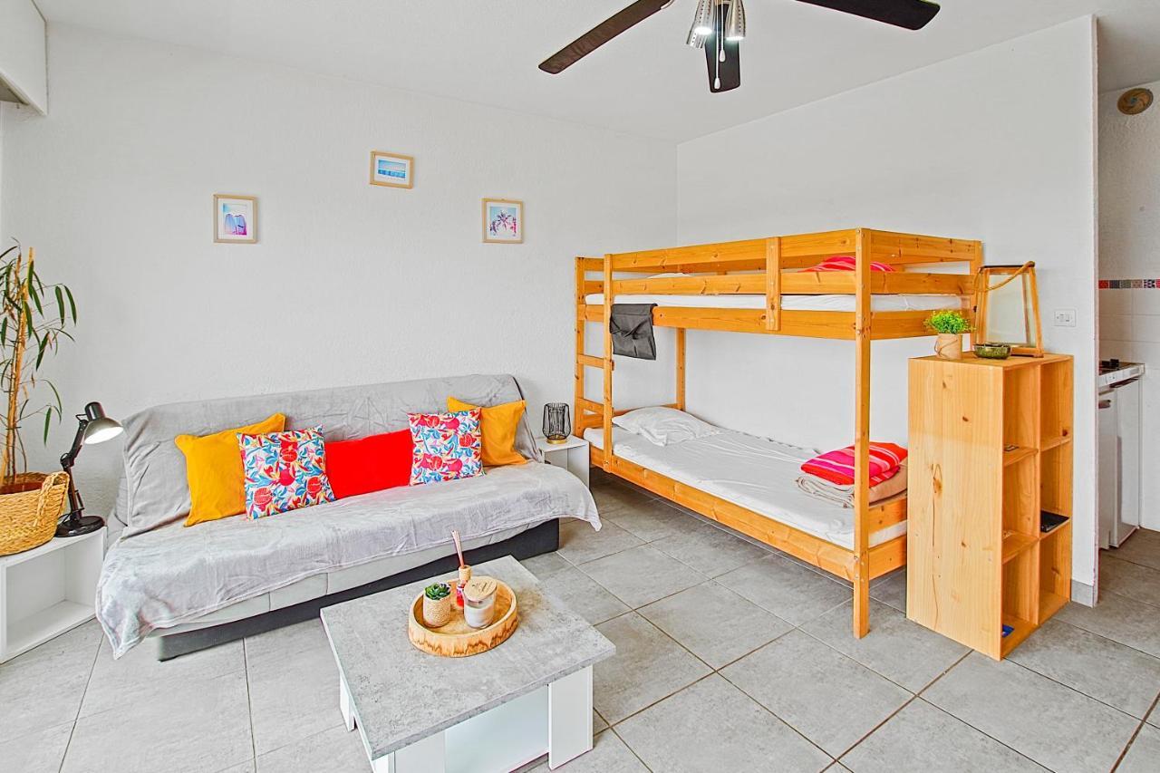 Studio Moderne Avec Parking Et Piscine- 313 Canet-en-Roussillon Bagian luar foto