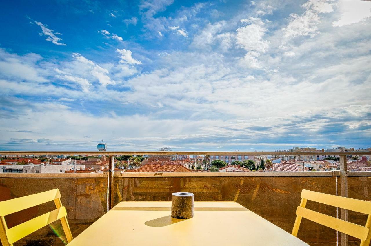 Studio Moderne Avec Parking Et Piscine- 313 Canet-en-Roussillon Bagian luar foto